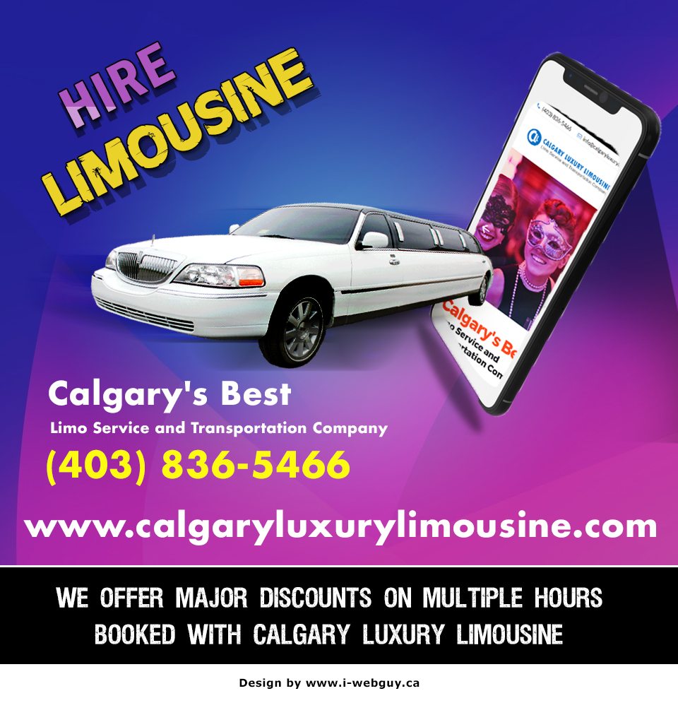 Rent A Limo For Your Party in Calgary